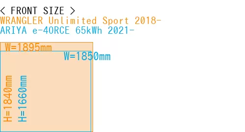 #WRANGLER Unlimited Sport 2018- + ARIYA e-4ORCE 65kWh 2021-